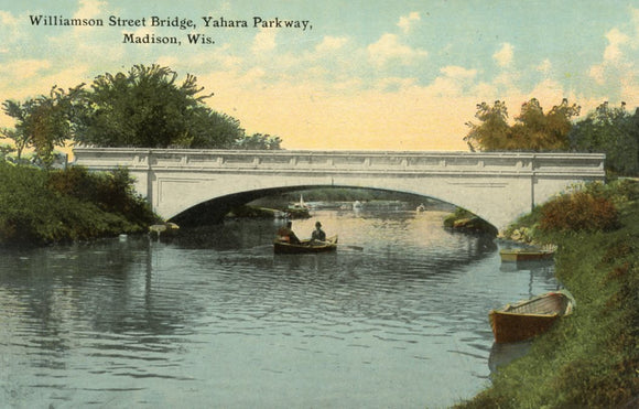 Williamson Street Bridge, Yahara Parkway, Madison, WI - Carey's Emporium
