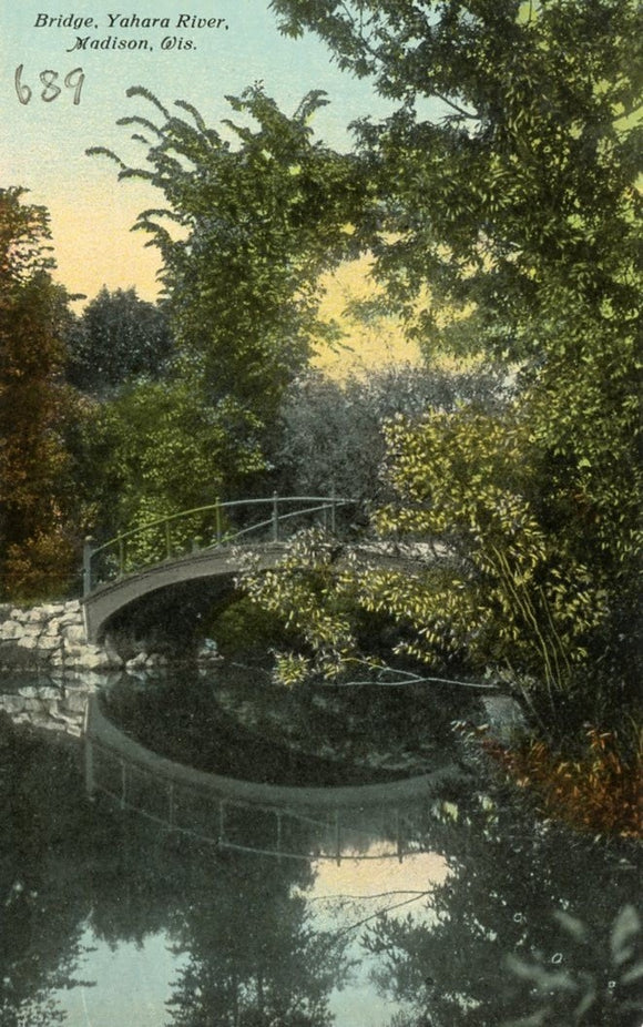 Bridge, Yahara River, Madison, WI - Carey's Emporium