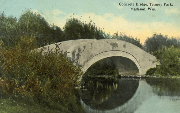 Concrete Bridge, Tenney Park, Madison, WI - Carey's Emporium