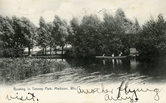 Boating in Tenney Park, Madison, WI - Carey's Emporium