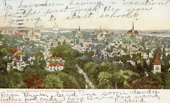 City From University Campus, Madison, WI - Carey's Emporium