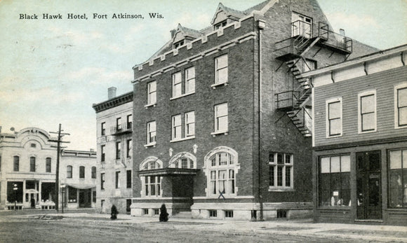 Black Hawk Hotel, Fort Atkinson, WI - Carey's Emporium