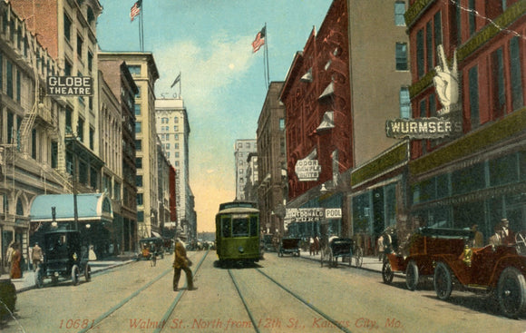 Walnut St., North from 12th St., Kansas City, MO - Carey's Emporium