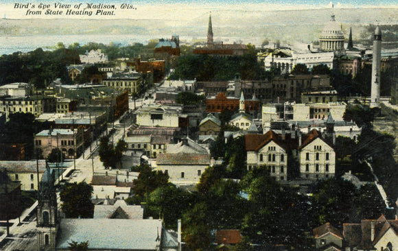 Bird's Eye View of Madison, WI - Carey's Emporium
