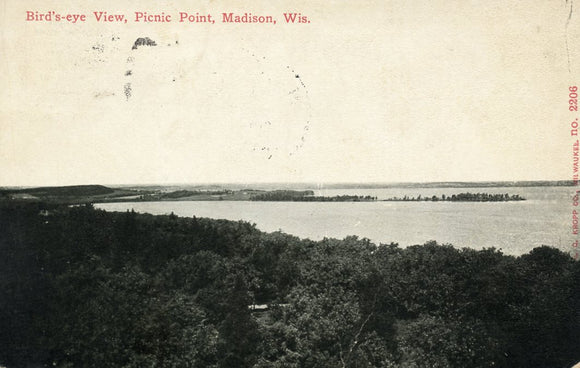 Bird's-Eye View, Picnic Point, Madison, WI - Carey's Emporium