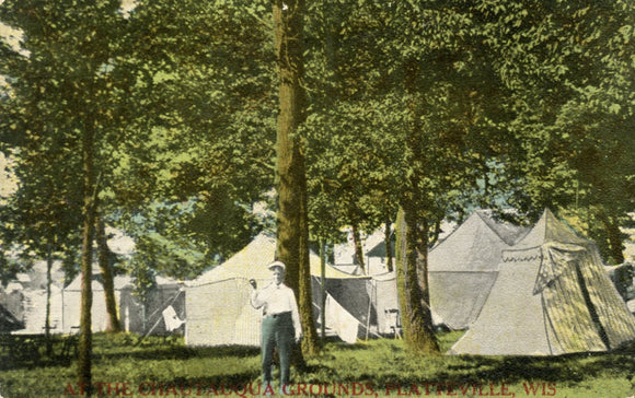 At The Chautauqua Grounds, Platteville, WI - Carey's Emporium