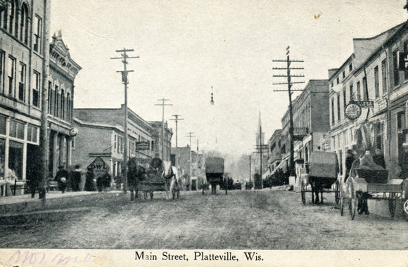 Main Street, Platteville, WI - Carey's Emporium