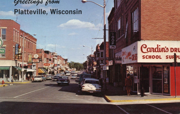 Greetings from Platteville, WI - Carey's Emporium