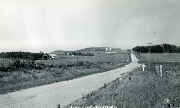 View of Mounds, Platteville, WI - Carey's Emporium