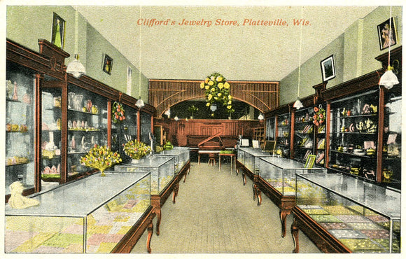 Clifford's Jewelry Store, Platteville, WI - Carey's Emporium