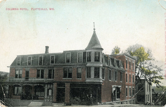 Columbia Hotel, Platteville, WI - Carey's Emporium