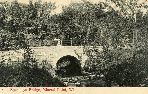 Spensleys Bridge, Mineral Point, WI - Carey's Emporium