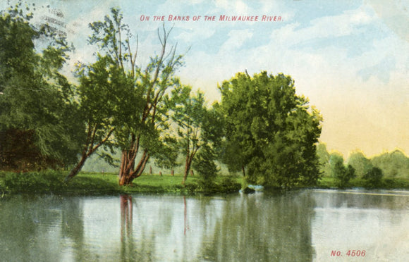 On the Banks of the Milwaukee River, Milwaukee, WI - Carey's Emporium