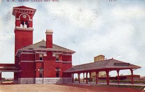 C. N. W. Depot, Green Bay, WI - Carey's Emporium