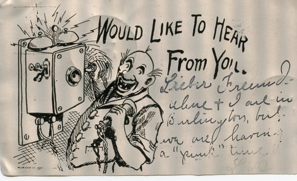 Would Like To Hear From You, Aluminum - Carey's Emporium