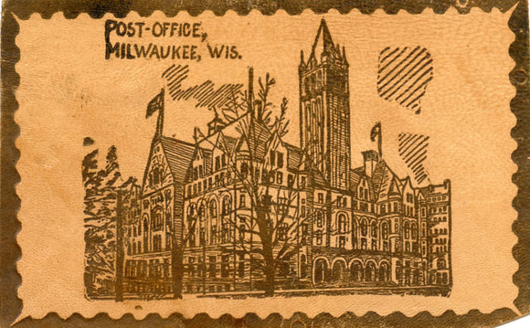 Post-Office, Milwaukee, WI, Leather - Carey's Emporium