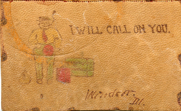 I Will Call On You, Windsor, IL, Leather - Carey's Emporium