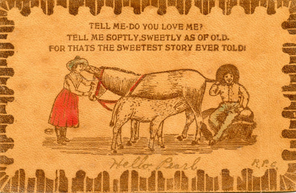 Tell Me Do You Love Me? Leather - Carey's Emporium