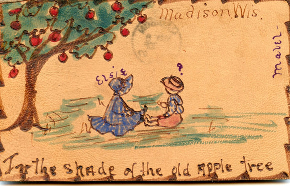 In the Shade of the Old Apple Tree, Madison, WI, Leather - Carey's Emporium