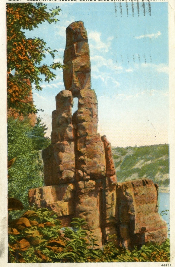 Cleopatra's Needle, Devils Lake State Park, WI - Carey's Emporium