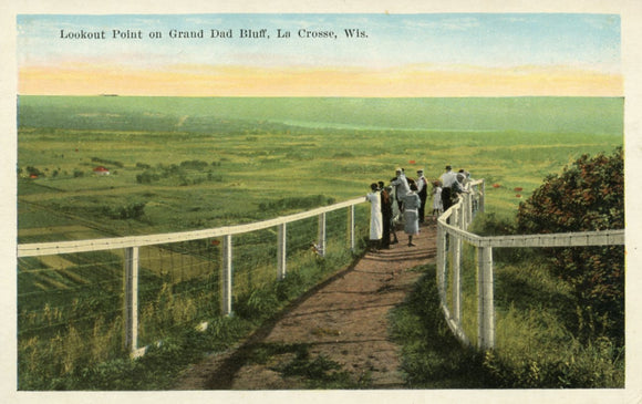 Lookout Point on Grand Dad Bluff, La Crosse, WI - Carey's Emporium