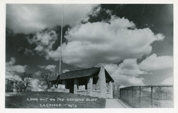 Lookout on Top Grandad Bluff, La Crosse, WI - Carey's Emporium