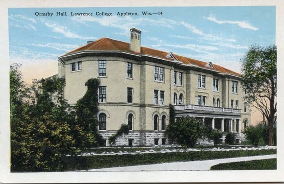 Ormsby Hall, Lawrence College, Appleton, WI - Carey's Emporium