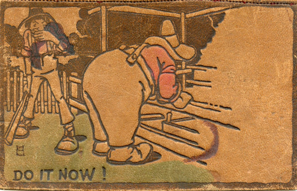 Do It Now, Leather - Carey's Emporium