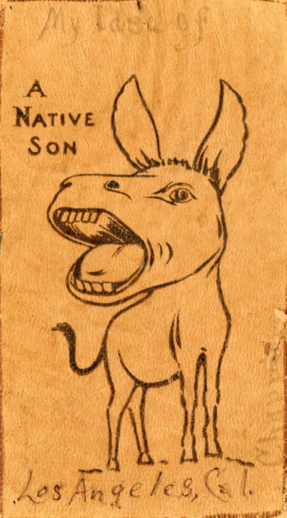 A Native Son, Los Angeles, CA, Leather - Carey's Emporium