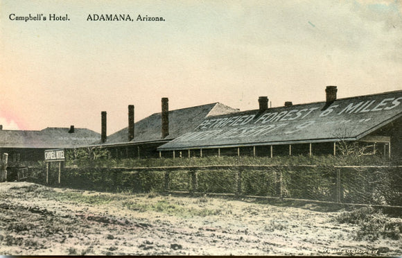 Campbell's Hotel, Adamana, AZ - Carey's Emporium