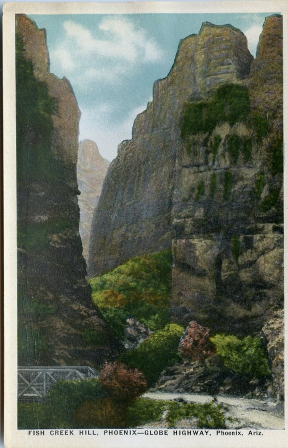 Fish Creek Hill, Phoenix, Globe Highway, Phoenix, AZ - Carey's Emporium