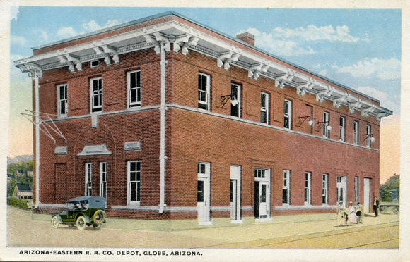 Arizona-Eastern R. R. Co. Depot, Globe, AZ - Carey's Emporium