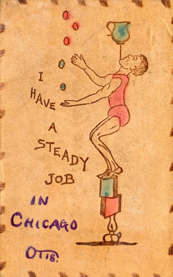 I Have a Steady Job in Chicago, Leather - Carey's Emporium