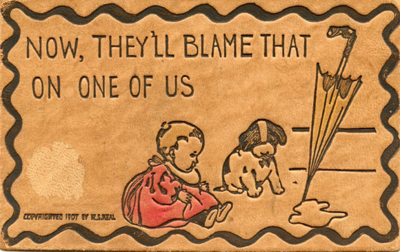 Now, They'll Blame That On One of Us, Leather - Carey's Emporium
