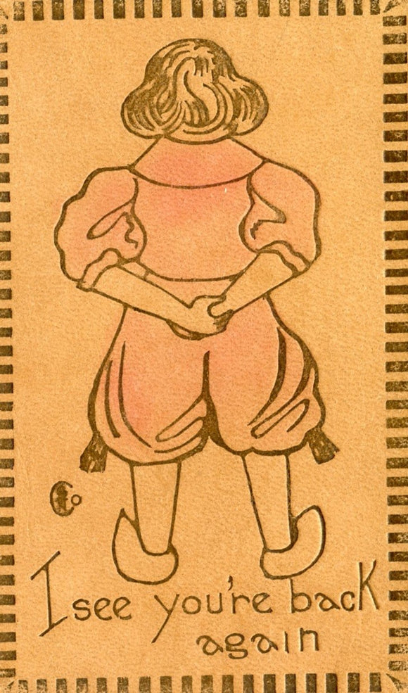 I See You're Back Again, Leather - Carey's Emporium