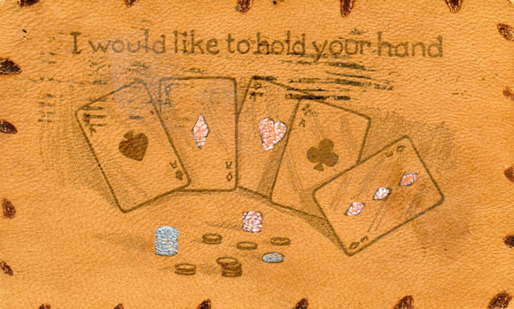 I Would Like to Hold Your Hand, Leather - Carey's Emporium