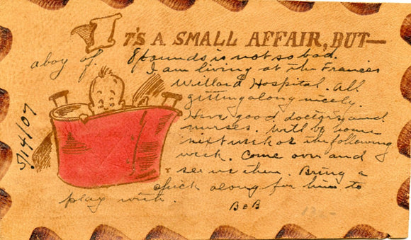 It's A Small Affair, But, Leather - Carey's Emporium