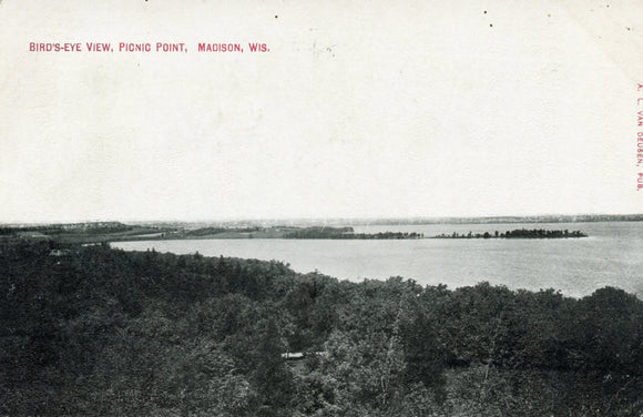 Bird's-Eye View, Picnic Point, Madison, WI - Carey's Emporium