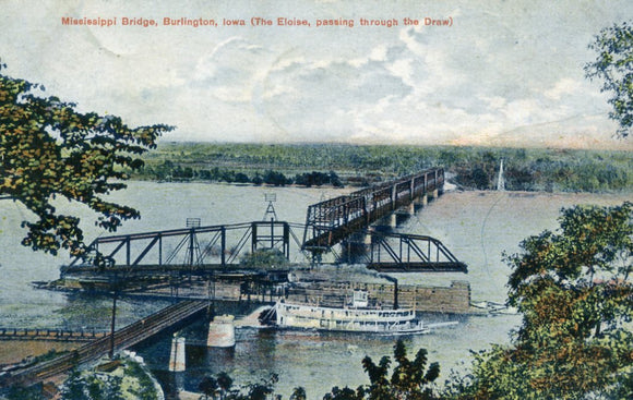 Mississippi Bridge, Burlington, IA - Carey's Emporium