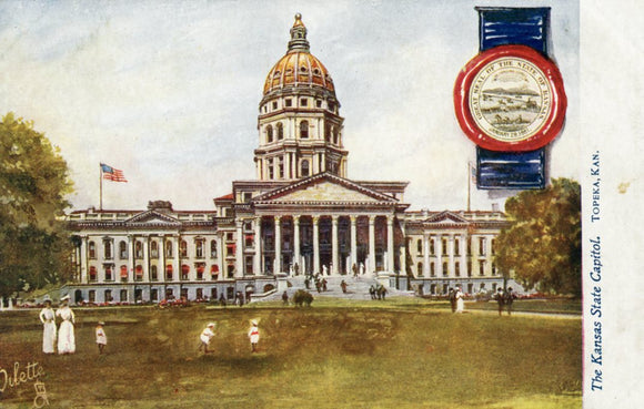 The Kansas State Capitol, Topeka, KS - Carey's Emporium