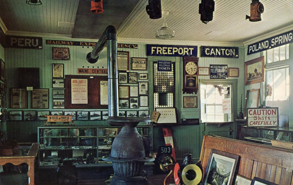 Boothbay Railway Museum, Route 27, Boothbay, ME - Carey's Emporium
