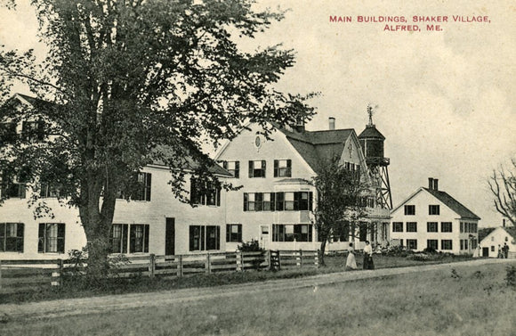Main Buildings, Shaker Village, Alfred, ME - Carey's Emporium