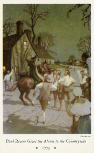 Paul Revere Gives the Alarm to the Countryside - Carey's Emporium