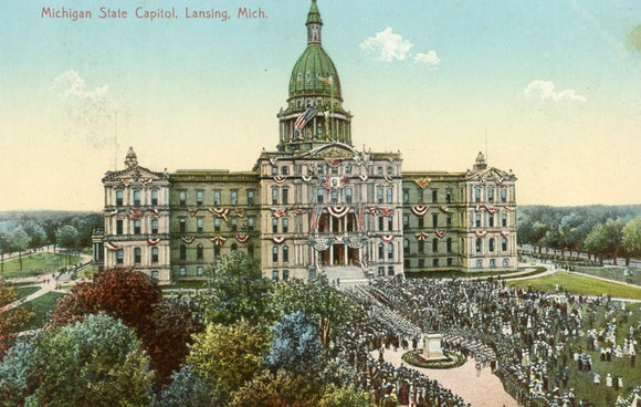 Michigan State Capitol, Lansing, MI - Carey's Emporium
