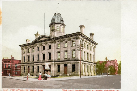 Post Office, Port Huron, MI - Carey's Emporium