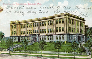 New Escanaba High School, Escanaba, MI - Carey's Emporium