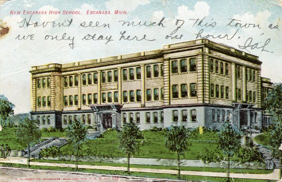 New Escanaba High School, Escanaba, MI - Carey's Emporium