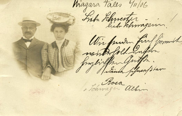 Tourist Couple, Niagara Falls, NY - Carey's Emporium