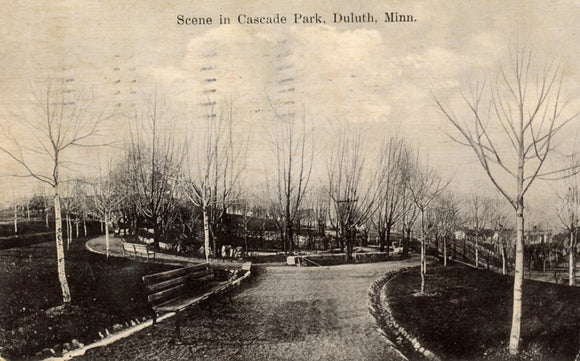 Scene in Cascade Park, Duluth, MN - Carey's Emporium