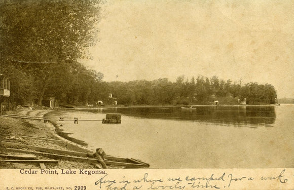 Cedar Point, Lake Kegonsa, WI - Carey's Emporium